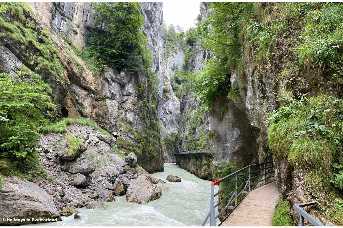 Aare Gorge near Meiringen, Switzerland