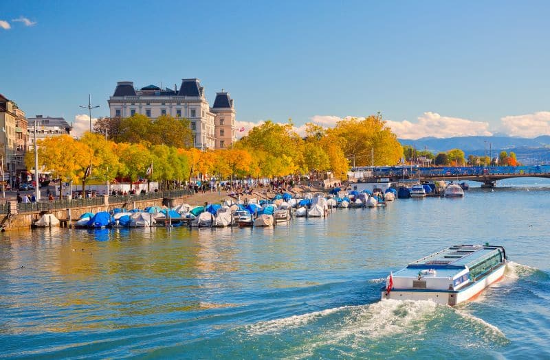 Autumn in Zurich, Switzerland