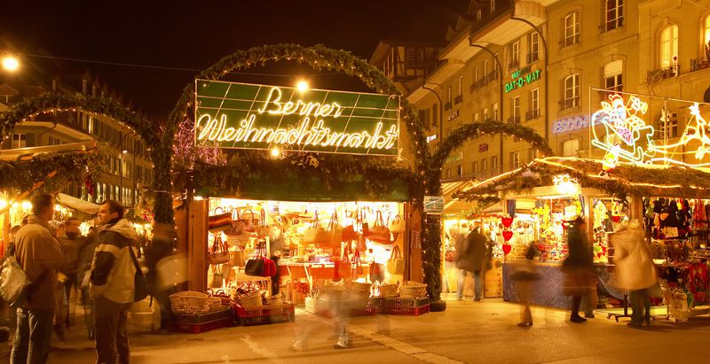 Bern Switzerland Christmas Market