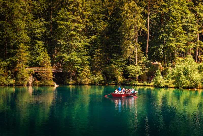 Blue Lake, Switzerland