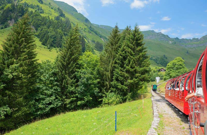 Brienz Rothorn steam train