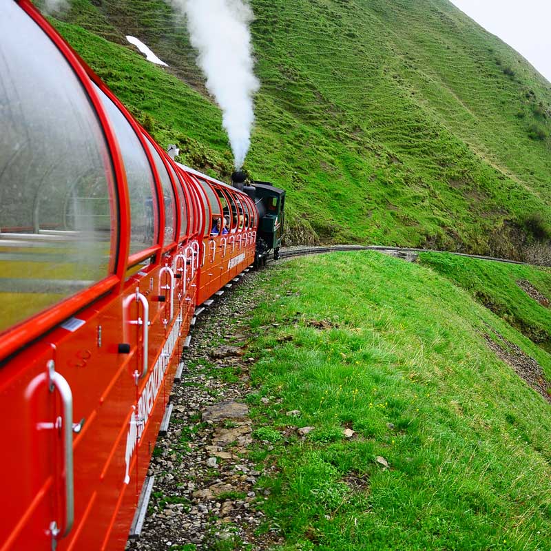 Switzerland's Brienz Rothorn Bahn