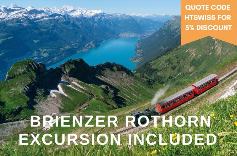 Holidays to Switzerland bonus 5% discount code