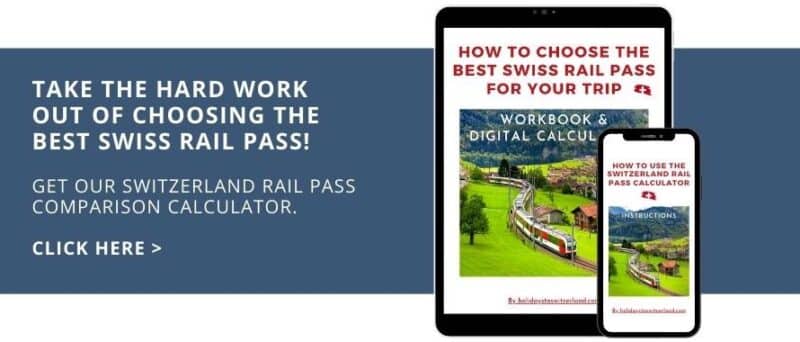 Switzerland Rail Pass Comparison Calculator