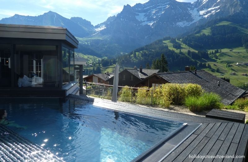 The Cambrian hotel's outdoor pool