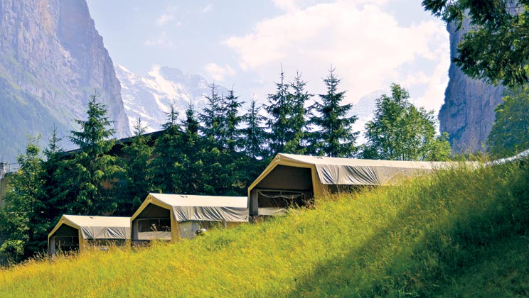 Camping Jungfrau, Eurocamp Safari tent