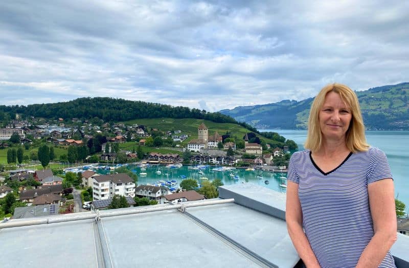 Carolyn Schonafinger at Spiez Switzerland