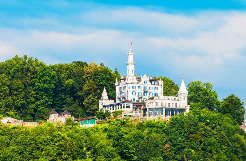 Chateau Gutsch hotel in Lucerne, Switzerland