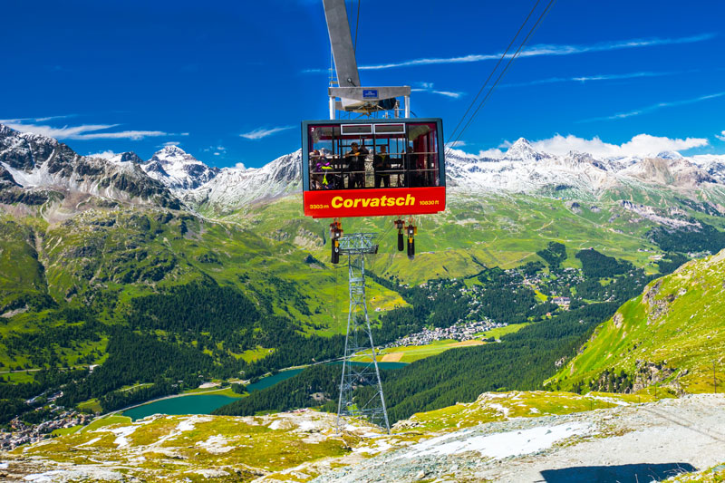 Corvatsch cable car