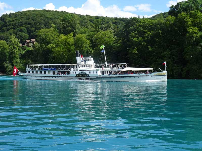 Cruise on Lake Thun, Switzerland