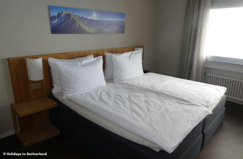 Double room at Hotel Bellevue Mt. Pilatus