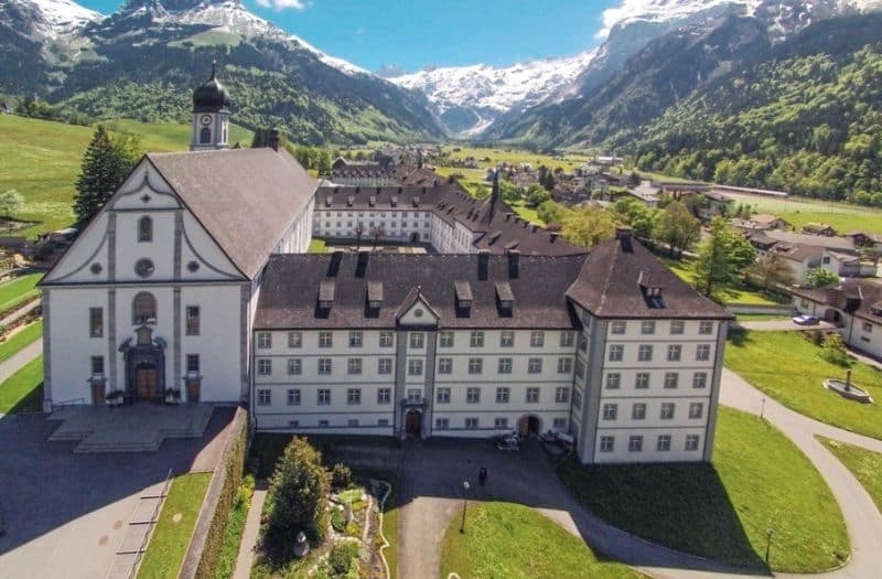 Engelberg Monastery in central Switzerland