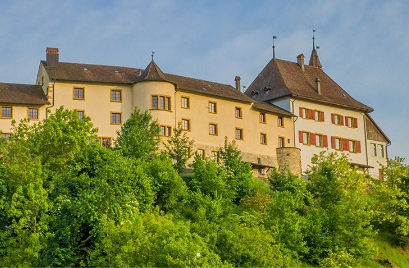 Erlach Castle, canton Bern, Switzerland