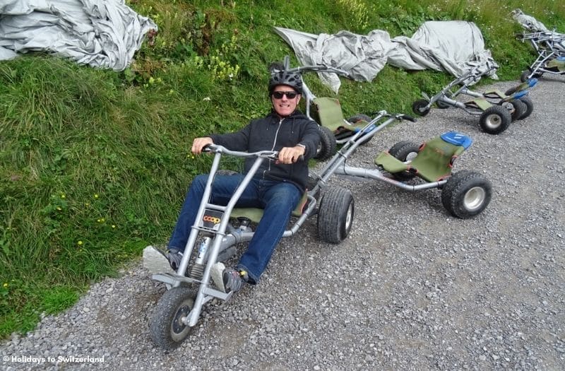 Mountain carts at Mt. First