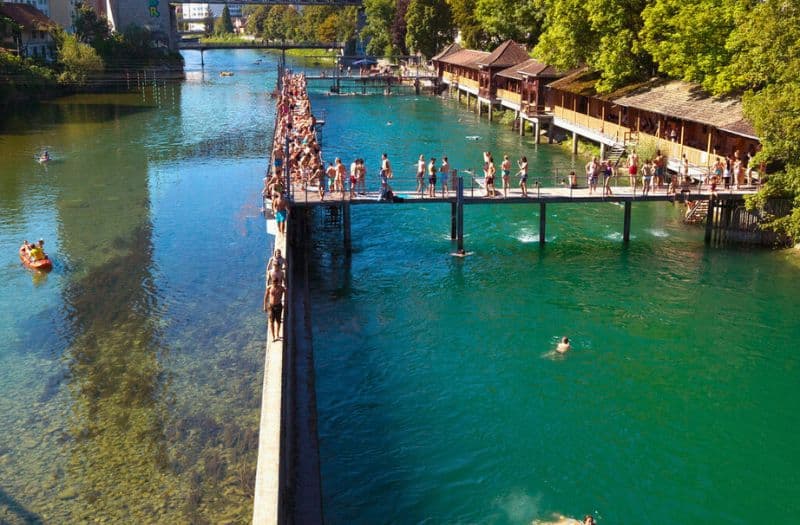 Flussbad Unterer Letten