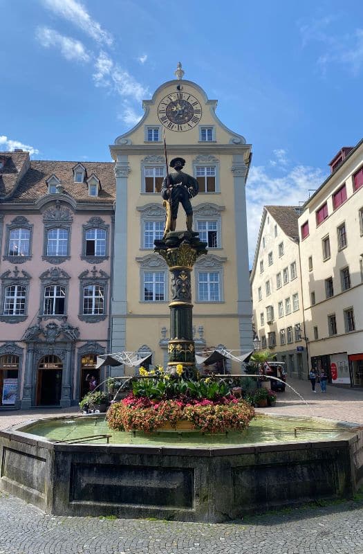 Fronwagplatz with Fronwagturm in the back