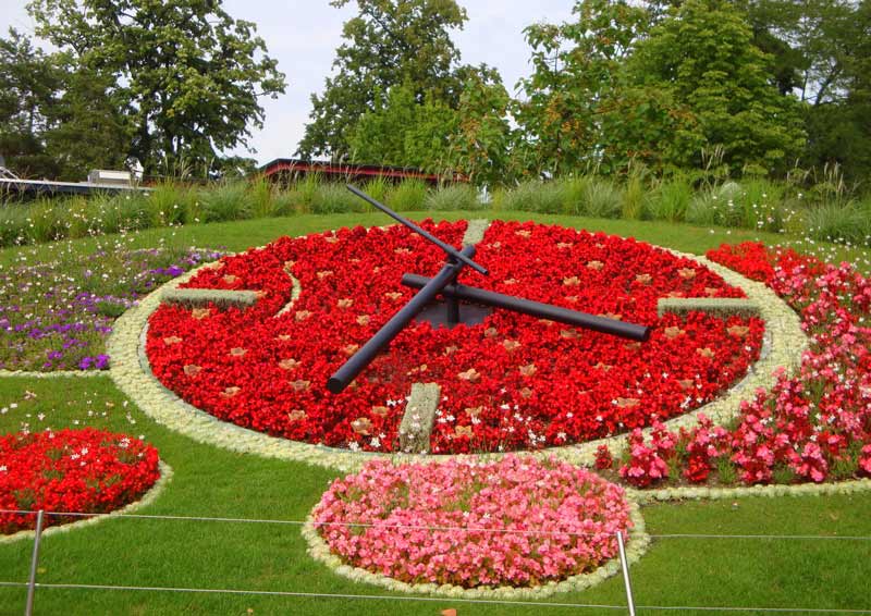 Flower Clock, Geneva