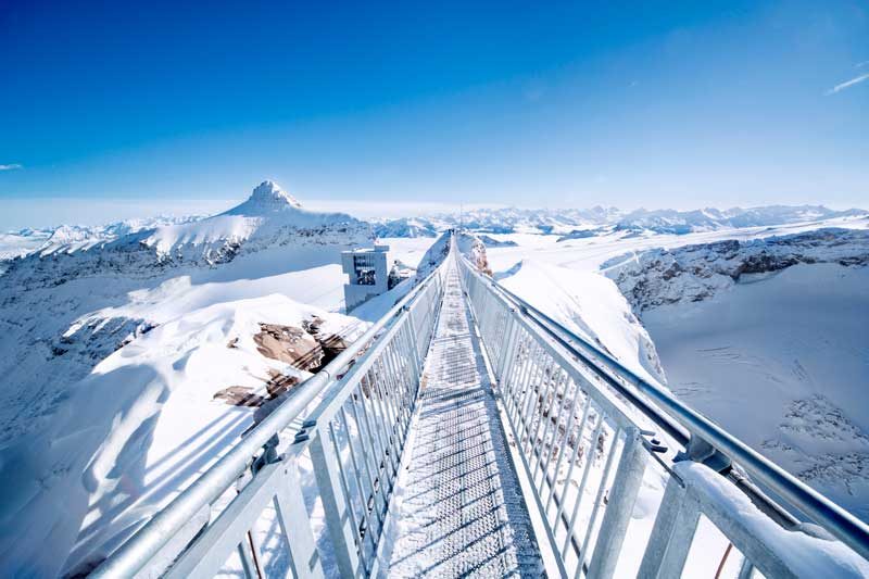 Peak Walk by Tissot at Glacier 3000