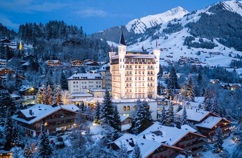 Gstaad Palace Hotel in Gstaad, Switzerland