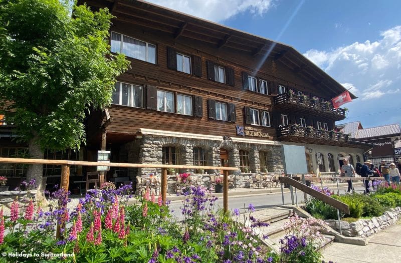 Hotel Blumental in Murren, Switzerland