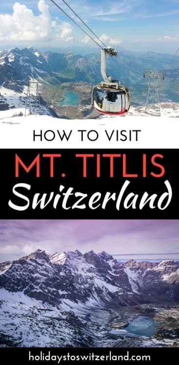 how to visit mt. titlis