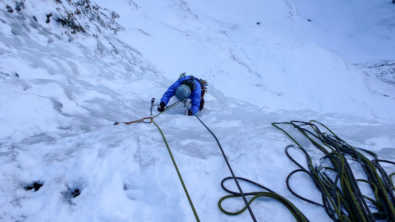 Ice climbing