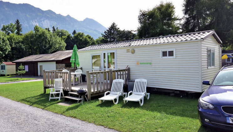 Mobile home at Manor Farm, Interlaken