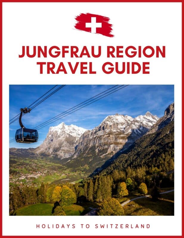 Jungfrau Region Travel Guide Cover