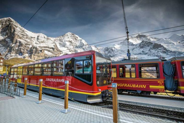 Jungfraubahn at Kleine Scheidegg