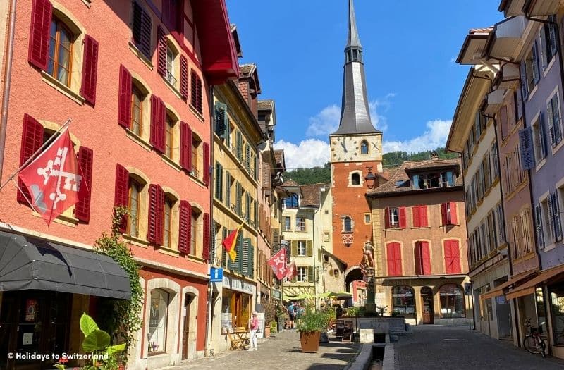 La Neuveville main street