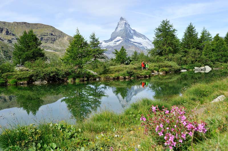 Lake Grindjisee near Zermatt