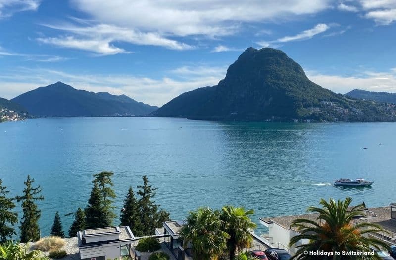 View of Lake Lugano