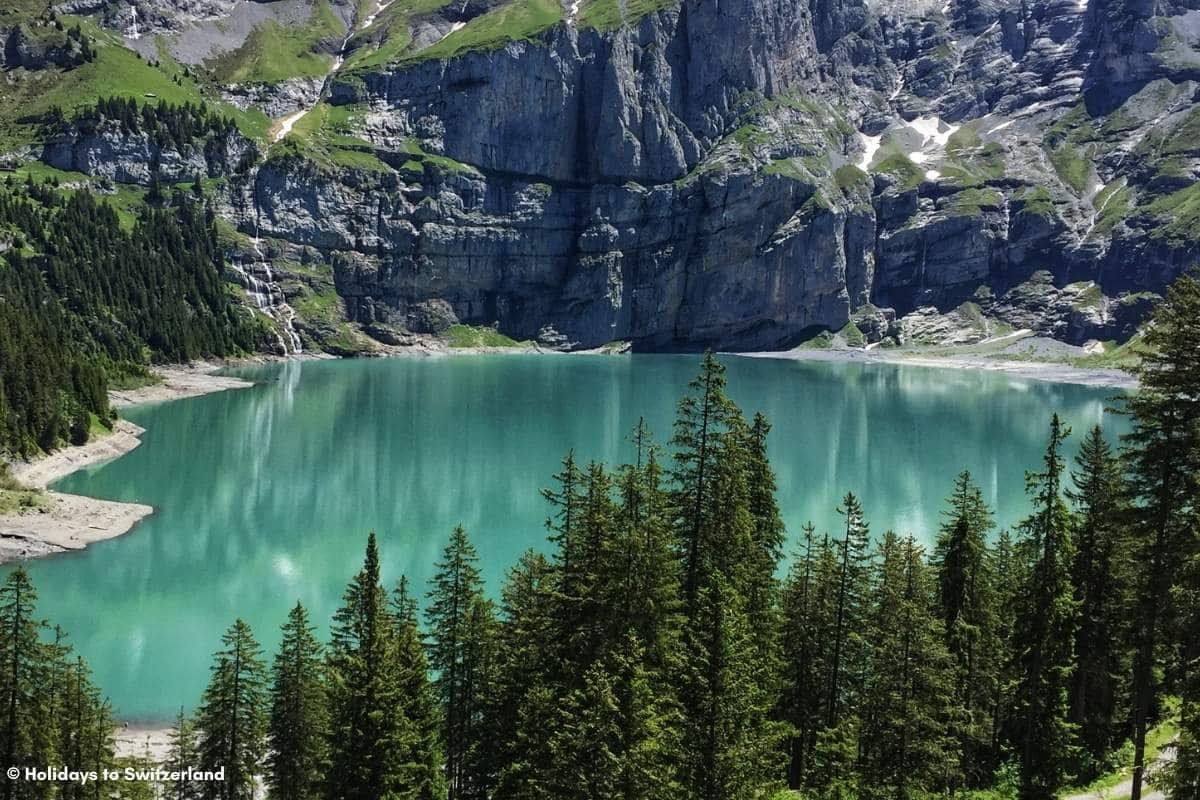 Lake Oeschinen near Kandersteg, Switzerland