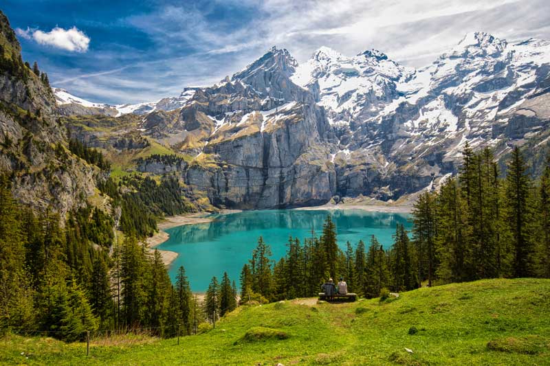 Lake Oeschinensee Switzerland