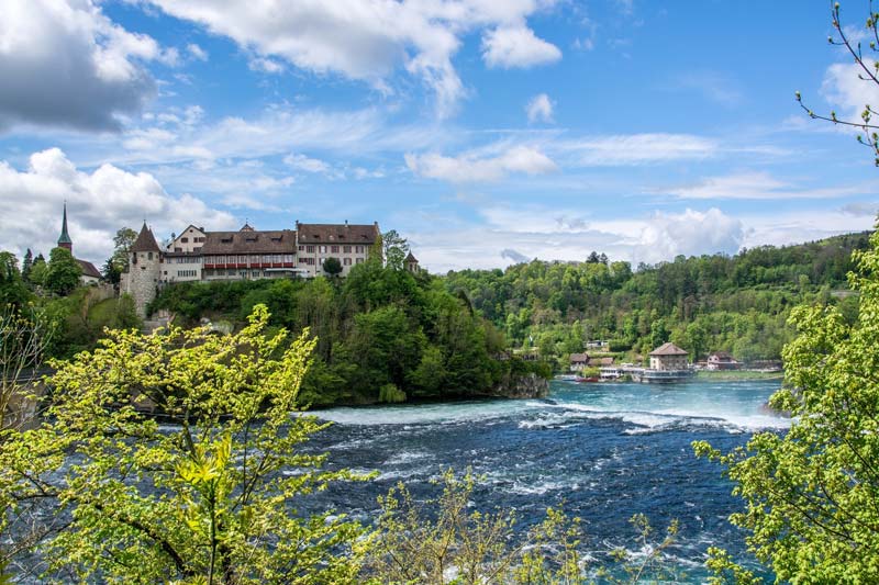 Laufen Castle, Rhine Falls, Switzerland