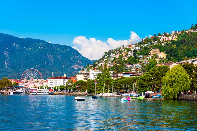 Locarno harbour