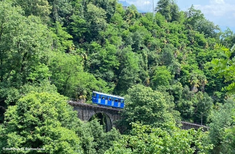 Locarno to Orselina funicular