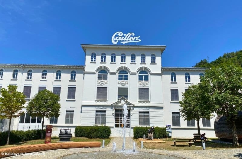 Maison Cailler Chocolate factory in Broc, Switzerland