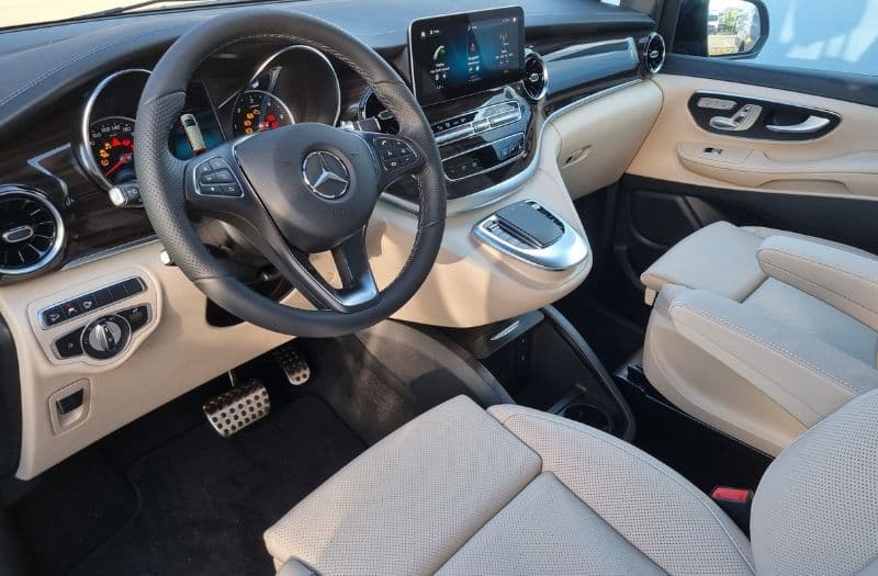 Mercedes V Class interior