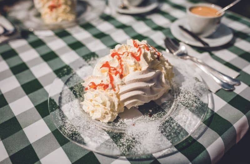 A meringue in Meiringen