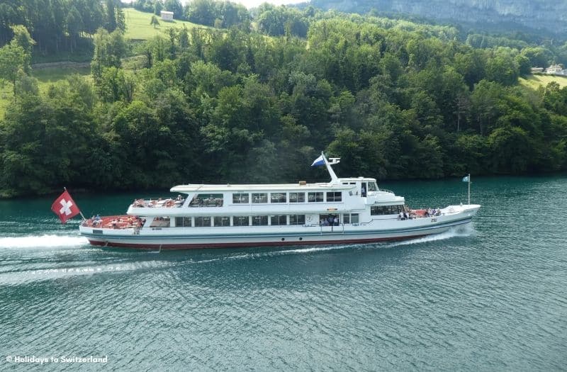 MS Fluelen on Lake Lucerne