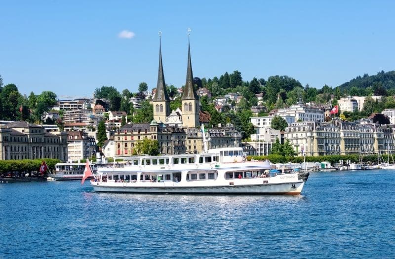 MS Gotthard sailing on Lake Lucerne