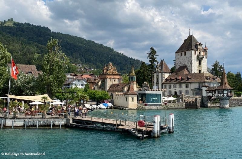 Oberhofen Castle on Lake Thun