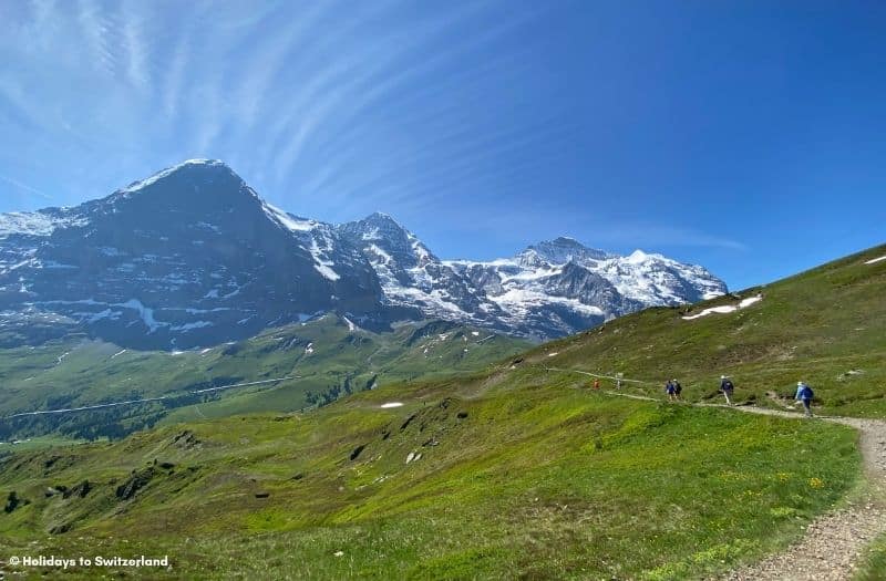 Panorama Trail Mannlichen to Kleine Scheidegg