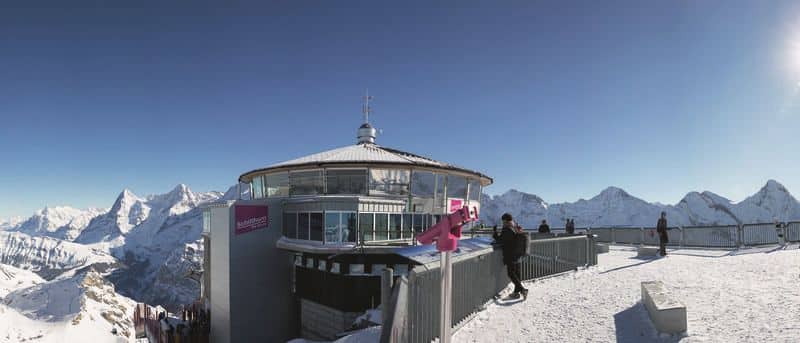 Piz Gloria view, Schilthorn, Switzerland