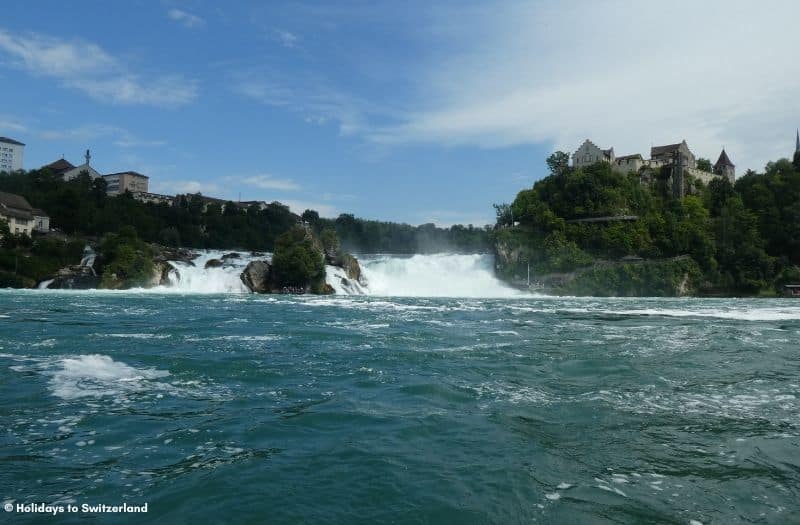 Rhine Falls near Schaffhausen in Switzerland