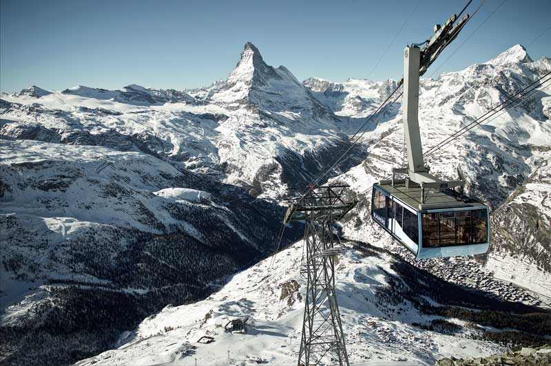 Rothorn cableway