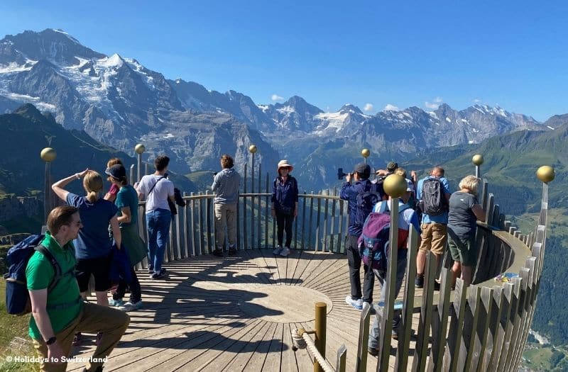 Royal viewpoint at Mannlichen