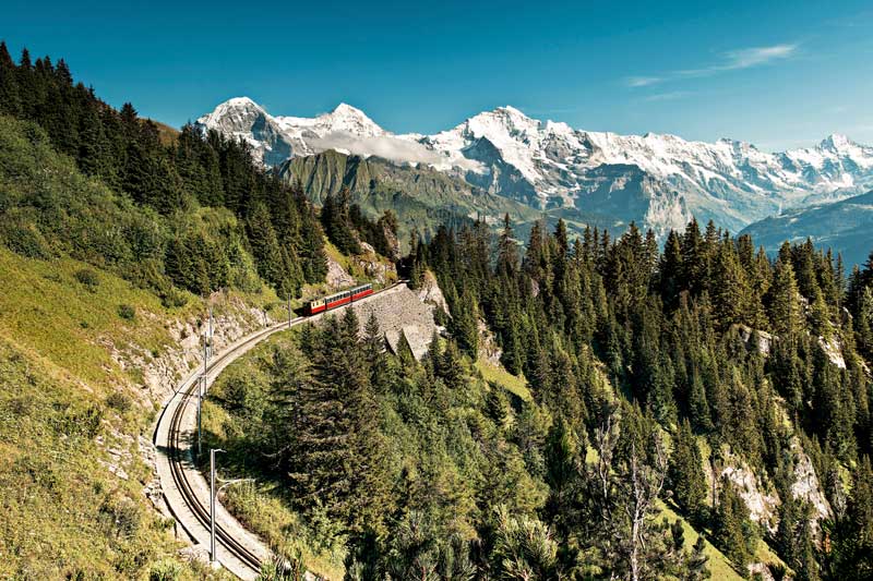 Schynige Platte cog wheel railway