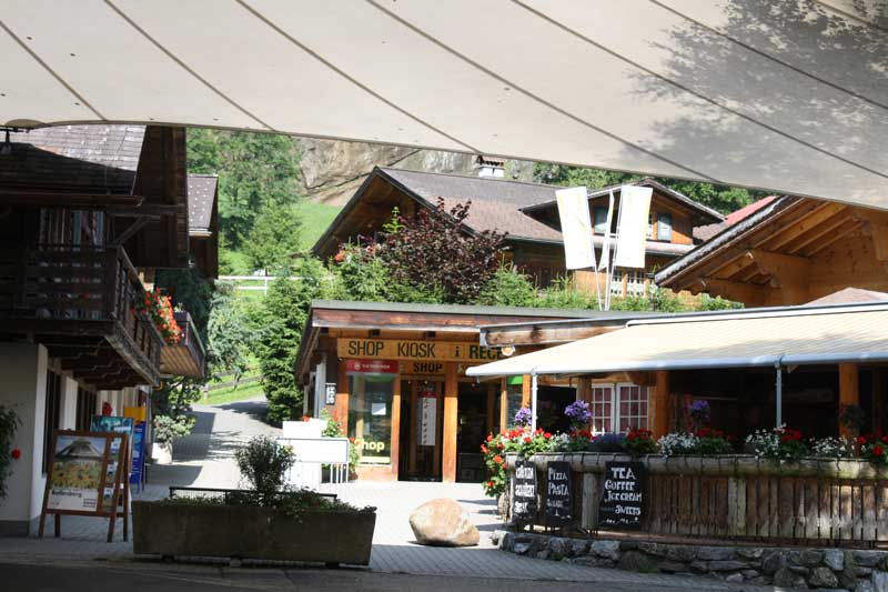 Camping Jungfrau in Lauterbrunnen, Switzerland